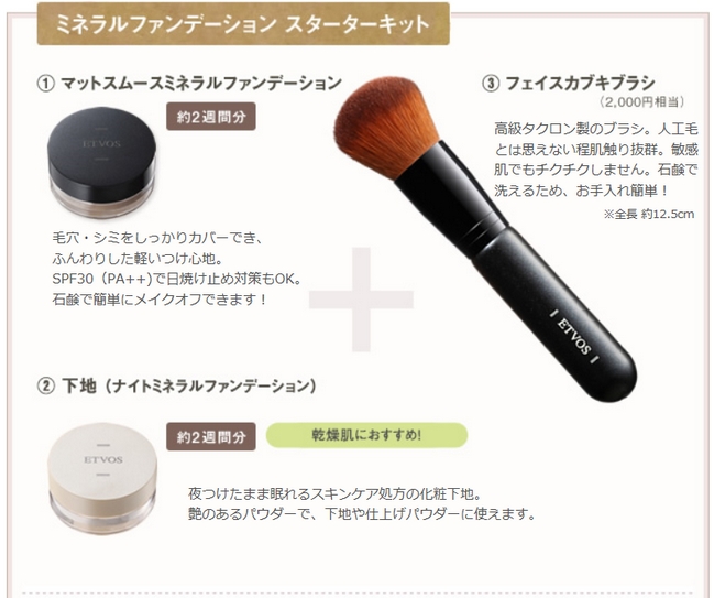 �G�g�{�X(etvos)�~�l�����t�@���f�[�V�����̔̔��T�C�g��